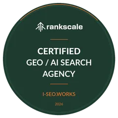 Rankscale Certified GEO / AI Search Agency 2026 — iSEO.works